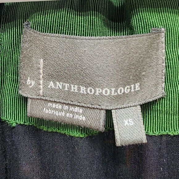 By Anthropologie Mini Dress Sz XS Women’s Genevieve Multicolor Floral Lace Boho - Picture 5 of 10